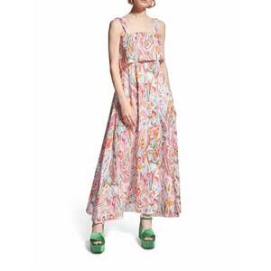 NEW CARESTE cristina spring dress in paisley in multi